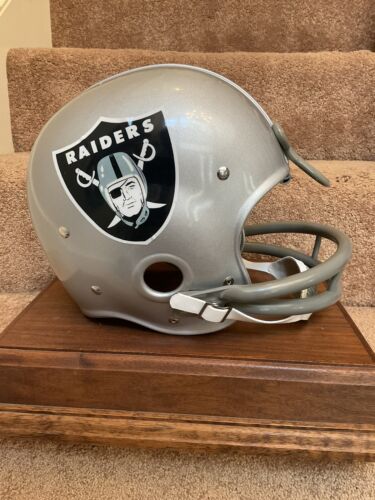 RK2 Husky Vintage Style Football Helmet 1968 Oakland Raiders Jim Otto Sports Mem, Cards & Fan Shop:Game Used Memorabilia:Football-NFL:Helmet WESTBROOKSPORTSCARDS