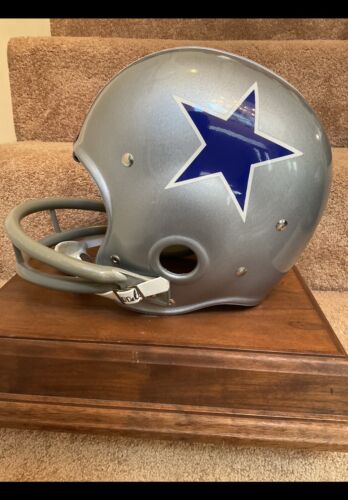 Riddell Kra-Lite RK2 Suspension Football Helmet 1966 Dallas Cowboys Bob Hayes Sports Mem, Cards & Fan Shop:Fan Apparel & Souvenirs:Football-NFL Riddell