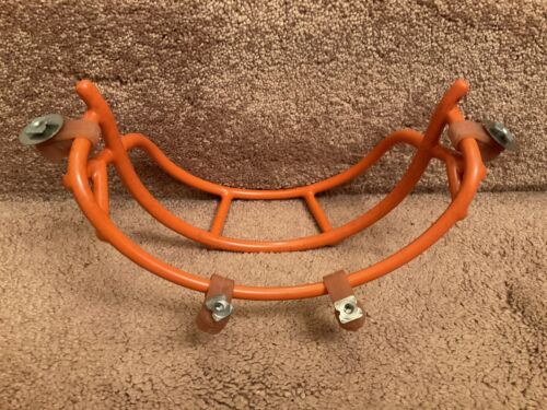 Vintage Cramer Super Pro OPO X-Large Green Dot Orange Football Helmet Facemask Sporting Goods:Team Sports:Football:Clothing, Shoes & Accessories:Helmets & Hats Cramer