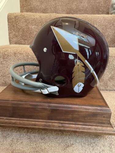1965 Washington Redskins Spear RK2 Style Custom Football Helmet Sonny Jurgensen Sports Mem, Cards & Fan Shop:Autographs-Original:Football-NFL:Helmets WESTBROOKSPORTSCARDS