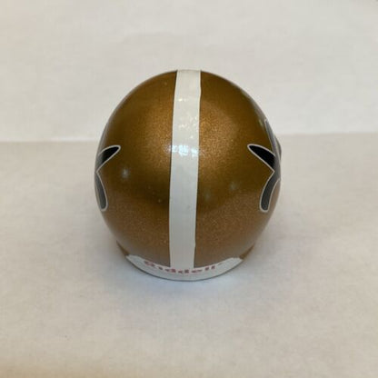 New Orleans Saints Riddell NFL Pocket Pro Custom Concept Gold Helmet Throwback Sports Mem, Cards & Fan Shop:Fan Apparel & Souvenirs:Football-NFL Riddell   