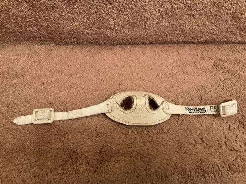 MacGregor E58 Leather Football Helmet Chin Strap Pliable Condition Full Size Sporting Goods:Team Sports:Football:Clothing, Shoes & Accessories:Helmets & Hats MacGregor