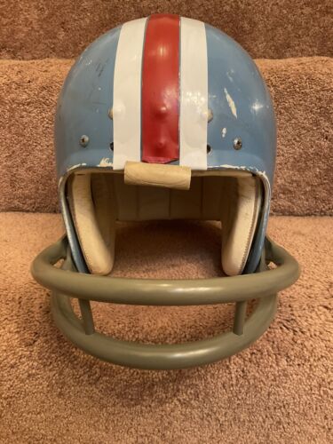 Vintage Wilson F-2005 Size 7 Football Helmet Very Clean 1974 Houston Oilers Sports Mem, Cards & Fan Shop:Fan Apparel & Souvenirs:Football-NFL Riddell