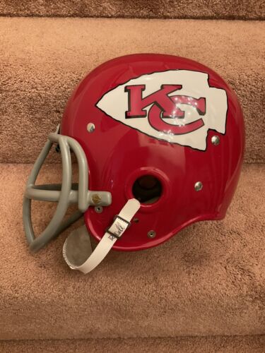 Kansas City Chiefs RIDDell Classic RK2 Football Helmet Bobby Bell Super Bowl IV Sports Mem, Cards & Fan Shop:Game Used Memorabilia:Football-NFL:Helmet WESTBROOKSPORTSCARDS