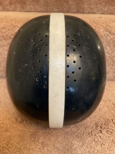 Riddell 1950s RT2 Football Helmet Blue Under Clear Shell Baltimore Colts Shula Sports Mem, Cards & Fan Shop:Fan Apparel & Souvenirs:Football-NFL Riddell