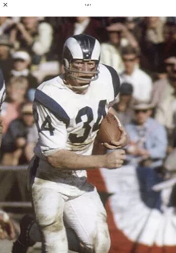 Los Angeles Rams Painted Horns RK2 Style Suspension Football Helmet Josephson Sports Mem, Cards & Fan Shop:Fan Apparel & Souvenirs:Football-NFL Riddell