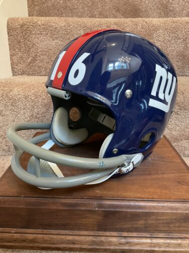 Riddell Kra-Lite RK2 Suspension New York Giants Football Helmet Frank Gifford Sports Mem, Cards & Fan Shop:Fan Apparel & Souvenirs:Football-NFL Riddell