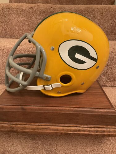 RK2 Husky Vintage Style Suspension Football Helmet Green Bay Packers Kramer Sports Mem, Cards & Fan Shop:Fan Apparel & Souvenirs:Football-NFL WESTBROOKSPORTSCARDS