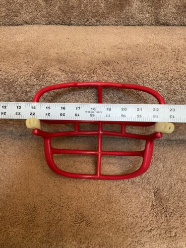 Vintage Red Riddell 1990s DoubleWire Kra-Lite NJOP Football Helmet Facemask RARE Sporting Goods:Team Sports:Football:Clothing, Shoes & Accessories:Helmets & Hats Riddell