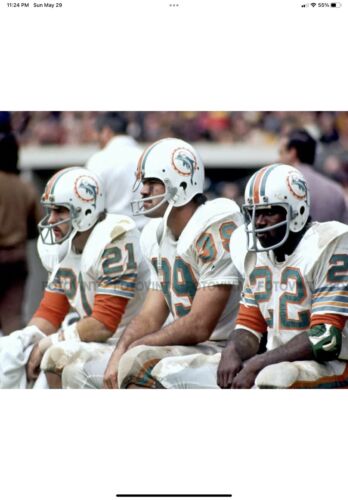 Vintage 1972 Riddell Kra-Lite II Football Helmet Miami Dolphins Undrilled! Sports Mem, Cards & Fan Shop:Fan Apparel & Souvenirs:Football-NFL Riddell   