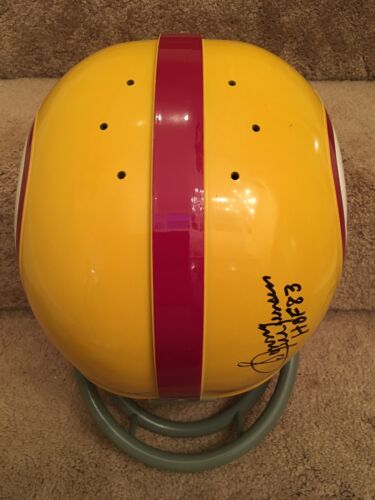 Riddell Kra-Lite RK2 Washington Redskins Football Helmet Jurgensen Autograph Sports Mem, Cards & Fan Shop:Autographs-Original:Football-NFL:Helmets WESTBROOKSPORTSCARDS   