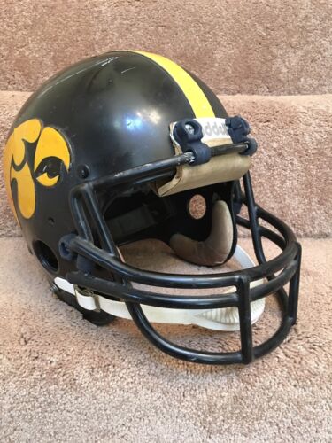 1979 Iowa Hawkeyes Authentic Original RIDDell Kra-Lite II Football Helmet Sports Mem, Cards & Fan Shop:Fan Apparel & Souvenirs:College-NCAA Riddell