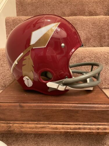 RK2 Style Football Helmet 1969 Washington Redskins Spear Cardinal Color Taylor Sports Mem, Cards & Fan Shop:Fan Apparel & Souvenirs:Football-NFL Riddell