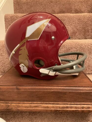 RK2 Style Football Helmet 1969 Washington Redskins Spear Cardinal Color Taylor Sports Mem, Cards & Fan Shop:Fan Apparel & Souvenirs:Football-NFL Riddell   