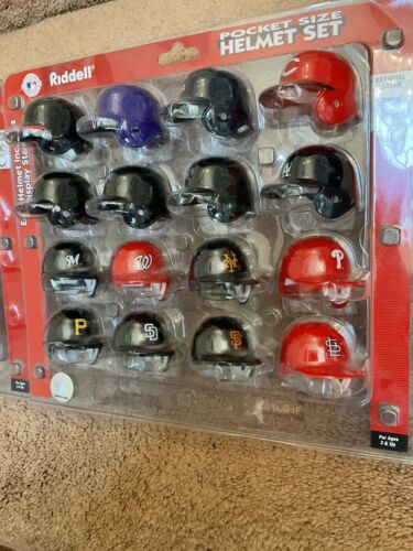 Riddell MLB Pocket Pro 32 Helmet Complete Set With Throwbacks Sports Mem, Cards & Fan Shop:Fan Apparel & Souvenirs:Baseball-MLB Riddell   