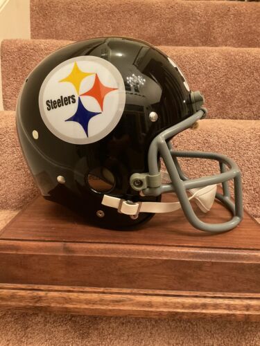 TK2 Style Football Helmet Pittsburgh Steelers Franco Harris Immaculate Reception Sports Mem, Cards & Fan Shop:Fan Apparel & Souvenirs:Football-NFL Riddell   