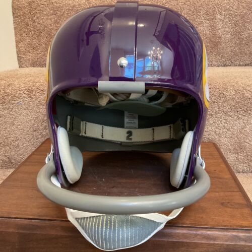Minnesota Vikings “Big Horns” RK2 Style Suspension Football Helmet Joe Kapp Sports Mem, Cards & Fan Shop:Fan Apparel & Souvenirs:Football-NFL WESTBROOKSPORTSCARDS