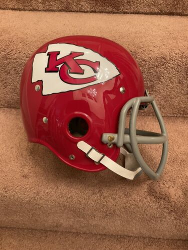 Kansas City Chiefs RIDDell Classic RK2 Football Helmet Bobby Bell Super Bowl IV Sports Mem, Cards & Fan Shop:Game Used Memorabilia:Football-NFL:Helmet WESTBROOKSPORTSCARDS