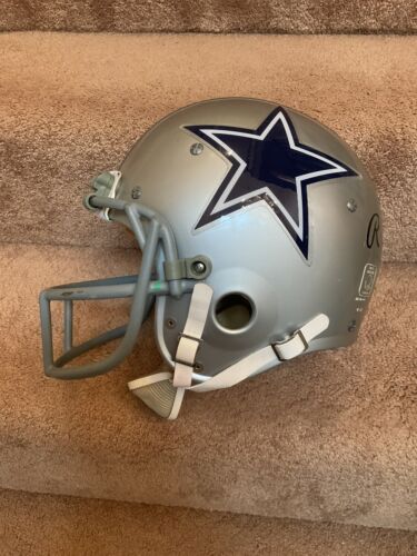 Dallas Cowboys Rare Rawlings RTS Football Helmet Dorsett Schutt Green Dot OPO Sports Mem, Cards & Fan Shop:Game Used Memorabilia:Football-NFL:Helmet WESTBROOKSPORTSCARDS