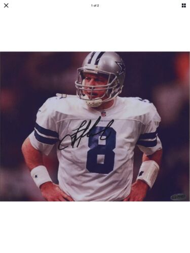Vintage Schutt Air Football Helmet Dallas Cowboys Troy Aikman Large Shell Sports Mem, Cards & Fan Shop:Fan Apparel & Souvenirs:Football-NFL Riddell