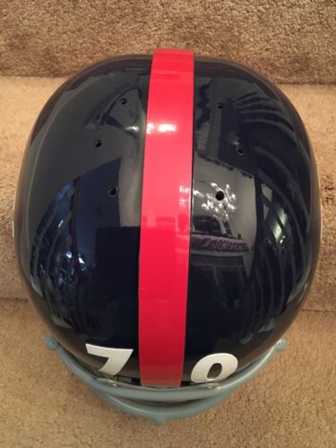 Riddell Kra-Lite RK2 Suspension 1961 New York Giants Football Helmet Sam Huff Sports Mem, Cards & Fan Shop:Fan Apparel & Souvenirs:Football-NFL Riddell