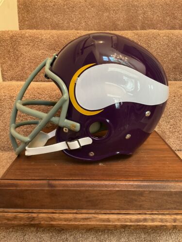 Minnesota Vikings “Big Horns” RK2 Style Suspension Football Helmet Jim Marshall Sports Mem, Cards & Fan Shop:Fan Apparel & Souvenirs:Football-NFL WESTBROOKSPORTSCARDS