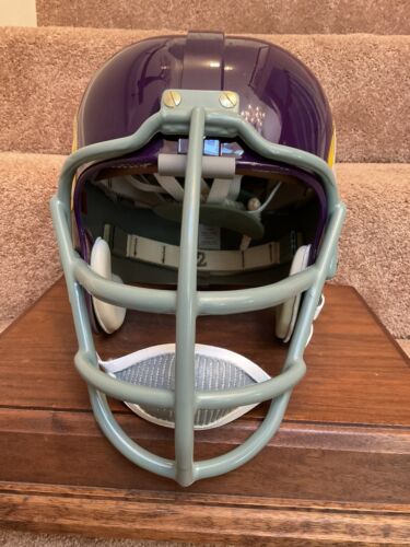 Minnesota Vikings “Big Horns” RK2 Style Suspension Football Helmet Jim Marshall Sports Mem, Cards & Fan Shop:Fan Apparel & Souvenirs:Football-NFL WESTBROOKSPORTSCARDS