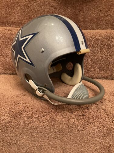 TK2 Style Suspension Football Helmet- 1967 Dallas Cowboys Don Meredith Sports Mem, Cards & Fan Shop:Fan Apparel & Souvenirs:Football-NFL Riddell