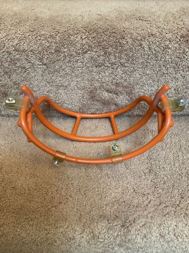 Vintage Orange Schutt 1969 OPO Green Dot Football Helmet X-Large  Facemask RARE Sporting Goods:Team Sports:Football:Clothing, Shoes & Accessories:Helmets & Hats Schutt