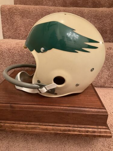 Vintage Riddell Kra-Lite TK2 Football Helmet 1973 Philadelphia Eagles Gabriel Sports Mem, Cards & Fan Shop:Fan Apparel & Souvenirs:Football-NFL Riddell