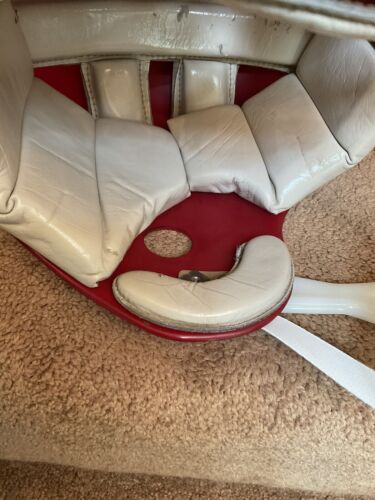 Arkansas Razorbacks 1969 MacGregor Clear Shell Football Helmet Bill Burnett Sports Mem, Cards & Fan Shop:Game Used Memorabilia:College-NCAA WESTBROOKSPORTSCARDS