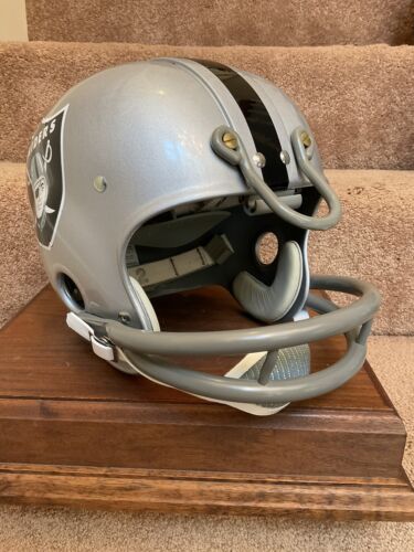 RK2 Husky Vintage Style Football Helmet 1968 Oakland Raiders Jim Otto Sports Mem, Cards & Fan Shop:Game Used Memorabilia:Football-NFL:Helmet WESTBROOKSPORTSCARDS   