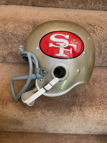 Riddell Kra-Lite RK2 Suspension Football Helmet San Francisco 49ers Dave Wilcox Sports Mem, Cards & Fan Shop:Fan Apparel & Souvenirs:Football-NFL Riddell   