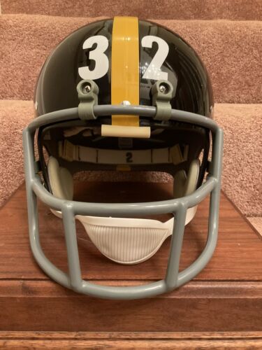 TK2 Style Football Helmet Pittsburgh Steelers Franco Harris Immaculate Reception Sports Mem, Cards & Fan Shop:Fan Apparel & Souvenirs:Football-NFL Riddell   