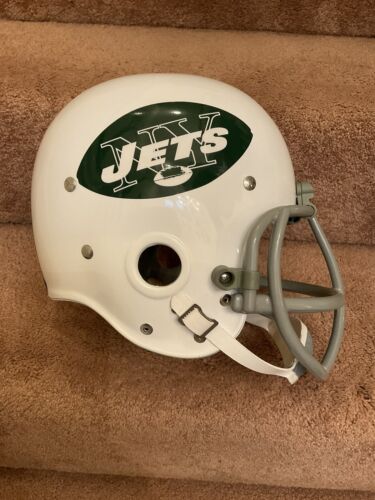 Riddell Kra-Lite RK2 Suspension Football Helmet New York Jets Super Bowl III Sports Mem, Cards & Fan Shop:Fan Apparel & Souvenirs:Football-NFL Riddell