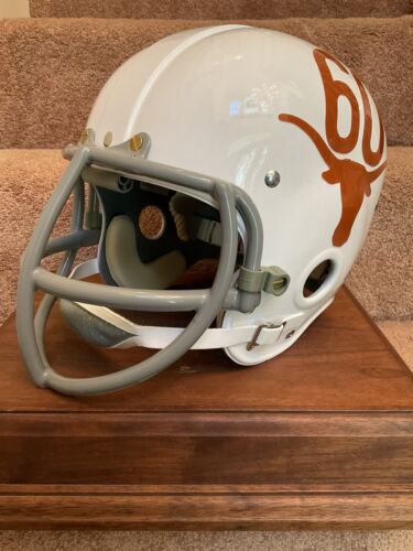 RK2 Husky Vintage Style Suspension Football Helmet Texas Longhorns Tommy Nobis Sports Mem, Cards & Fan Shop:Game Used Memorabilia:Football-NFL:Helmet WESTBROOKSPORTSCARDS