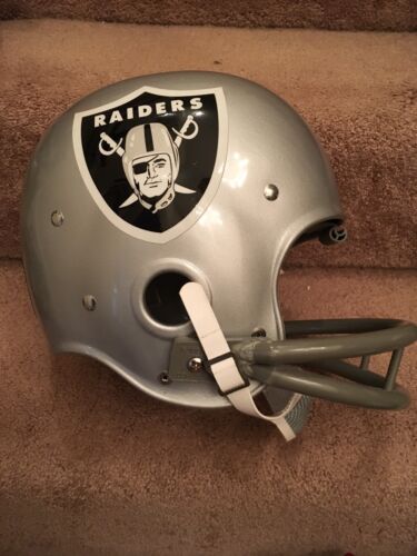 Riddell Kra-Lite RK2 Suspension 1967 Oakland Raiders Football Helmet- Lamonica Sports Mem, Cards & Fan Shop:Fan Apparel & Souvenirs:Football-NFL Riddell
