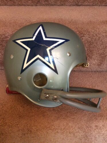 Vintage Riddell Kra-Lite TK2 Football Helmet-1971 Dallas Cowboys -Staubach Rare Sports Mem, Cards & Fan Shop:Fan Apparel & Souvenirs:Football-NFL WESTBROOKSPORTSCARDS   