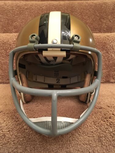 Vintage Riddell Kra-Lite TK Football Helmet 1973 New Orleans Saints Abramowicz Sports Mem, Cards & Fan Shop:Fan Apparel & Souvenirs:Football-NFL Riddell