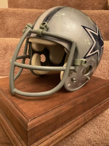 MaxPro Dallas Cowboys Clear Shell Football Helmet Randy White Read Description Sports Mem, Cards & Fan Shop:Autographs-Original:Football-NFL:Helmets WESTBROOKSPORTSCARDS