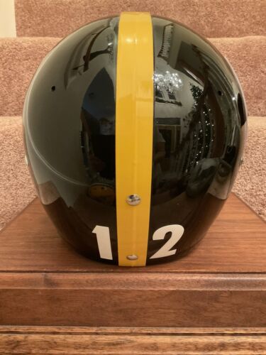 TK2 Style Custom Football Helmet Pittsburgh Steelers Terry Bradshaw Dungard Mask Sports Mem, Cards & Fan Shop:Autographs-Original:Football-NFL:Helmets WESTBROOKSPORTSCARDS   