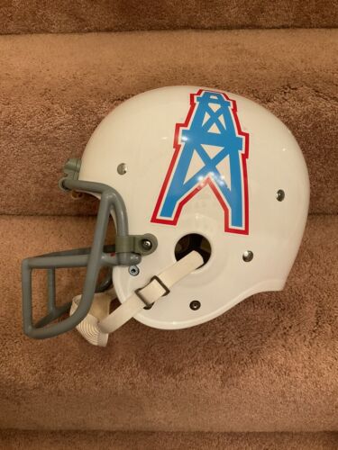 Custom TK2 Style Football Helmet- 1975 Houston Oilers Dan Pastorini Sports Mem, Cards & Fan Shop:Fan Apparel & Souvenirs:Football-NFL Riddell