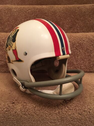 Original Vintage Riddell Kra-Lite- TK2 Football Helmet-1972 Boston Patriots Rare Sports Mem, Cards & Fan Shop:Fan Apparel & Souvenirs:Football-NFL Riddell