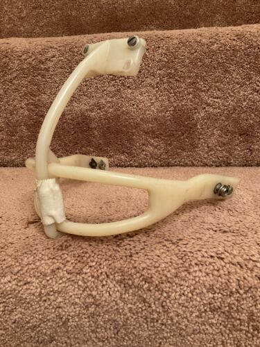 1960's Vintage ORIGINAL MacGregor 2-Bar And Nose Bar Facemask Suspension Helmet Sports Mem, Cards & Fan Shop:Game Used Memorabilia:Football-NFL:Helmet WESTBROOKSPORTSCARDS