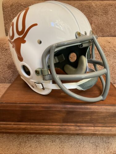 RK2 Husky Vintage Style Suspension Football Helmet Texas Longhorns Tommy Nobis Sports Mem, Cards & Fan Shop:Game Used Memorabilia:Football-NFL:Helmet WESTBROOKSPORTSCARDS   