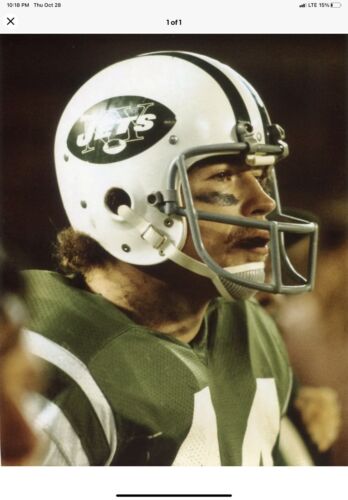 Vintage Riddell Kra-Lite Old Football TK2 Helmet- New York Jets- John Riggins Sports Mem, Cards & Fan Shop:Fan Apparel & Souvenirs:Football-NFL Riddell