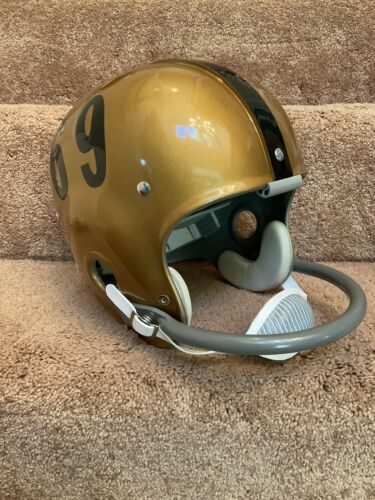1969 Army Black Knights RK Suspension Football Helmet Officially Licensed Sports Mem, Cards & Fan Shop:Fan Apparel & Souvenirs:College-NCAA WESTBROOKSPORTSCARDS