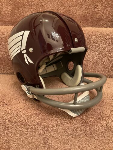 1965 Washington Redskins Head Dress Logo Prototype RK2 Football Helmet Taylor Sports Mem, Cards & Fan Shop:Autographs-Original:Football-NFL:Helmets WESTBROOKSPORTSCARDS