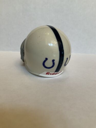 Baltimore Colts Riddell NFL Pocket Pro Helmet 1956 Custom Throwback (White helmet with Double Horseshoes) Sports Mem, Cards & Fan Shop:Fan Apparel & Souvenirs:Football-NFL Riddell   