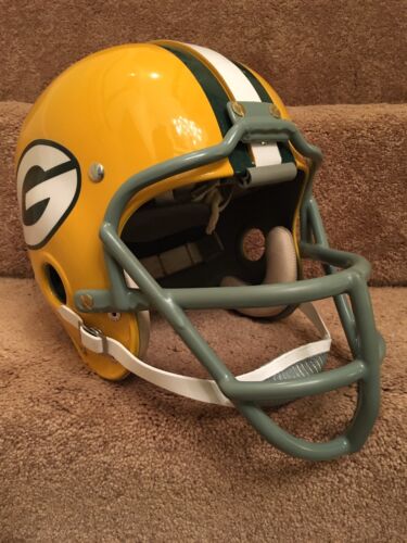 Riddell Kra-Lite RK2 Suspension Green Bay Packers Football Helmet Forrest Gregg Sports Mem, Cards & Fan Shop:Fan Apparel & Souvenirs:Football-NFL Riddell   